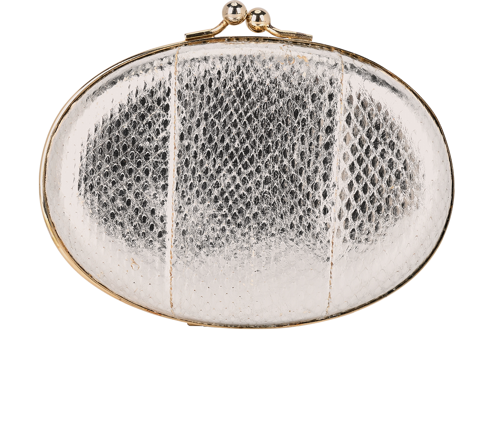 Crossbody, &pound;175, Handbags, Silver, Leather, Back view